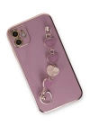 BFS  iPhone 12 Kılıf Esila Silikon - Mor