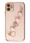 BFS  iPhone 12 Kılıf Esila Silikon - Pudra