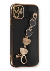 BFS  iPhone 12 Kılıf Esila Silikon - Siyah