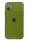 BFS  iPhone 12 Kılıf Fly Lens Silikon - Yeşil
