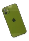 BFS  iPhone 12 Kılıf Fly Lens Silikon - Yeşil