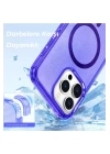 BFS  iPhone 12 Kılıf Glow Magsafe Kapak - Pembe