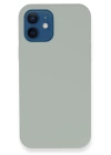 BFS  iPhone 12 Kılıf Lansman Legant Silikon - Açık Gri