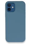 BFS  iPhone 12 Kılıf Lansman Legant Silikon - Açık Mavi