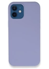 BFS  iPhone 12 Kılıf Lansman Legant Silikon - Lila