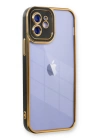 BFS  iPhone 12 Kılıf Liva Lens Silikon - Siyah