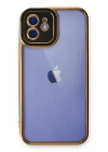 BFS  iPhone 12 Kılıf Liva Lens Silikon - Siyah