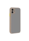 BFS  iPhone 12 Kılıf Montreal Silikon Kapak - Pembe