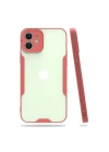BFS  iPhone 12 Kılıf Platin Silikon - Pembe