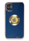 BFS  iPhone 12 Kılıf Store Silikon - Mavi