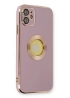 BFS  iPhone 12 Kılıf Store Silikon - Mor