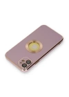 BFS  iPhone 12 Kılıf Store Silikon - Mor