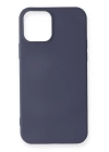 BFS  iPhone 12 Mini Kılıf First Silikon - Gri