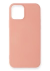 BFS  iPhone 12 Mini Kılıf First Silikon - Pudra