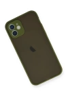 BFS  iPhone 12 Mini Kılıf Montreal Silikon Kapak - Açık Yeşil