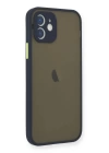 BFS  iPhone 12 Mini Kılıf Montreal Silikon Kapak - Lacivert