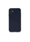 BFS  iPhone 12 Mini Kılıf Nano içi Kadife Silikon - Lacivert