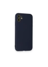 BFS  iPhone 12 Mini Kılıf Nano içi Kadife Silikon - Lacivert