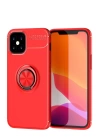BFS  iPhone 12 Mini Kılıf Range Yüzüklü Silikon - Kırmızı