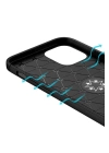 BFS  iPhone 12 Mini Kılıf Range Yüzüklü Silikon - Mavi