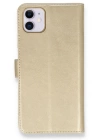 BFS  iPhone 12 Mini Kılıf Trend S Plus Kapaklı Kılıf - Gold