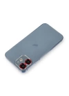 BFS  iPhone 12 Mini Metal Kamera Lens Koruma Cam - Kırmızı
