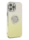 BFS  iPhone 12 Pro Kılıf Best Silikon - Sarı