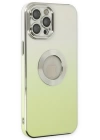 BFS  iPhone 12 Pro Kılıf Best Silikon - Yeşil