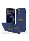 BFS  iPhone 12 Pro Kılıf Elit Yüzüklü Kapak - Lacivert