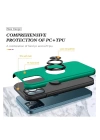 BFS  iPhone 12 Pro Kılıf Elit Yüzüklü Kapak - Yeşil
