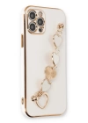 BFS  iPhone 12 Pro Kılıf Esila Silikon - Beyaz