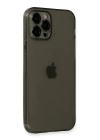 BFS  iPhone 12 Pro Kılıf Fly Lens Silikon - Siyah