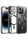 BFS  iPhone 12 Pro Kılıf Kross Magneticsafe Kapak - Siyah