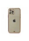 BFS  iPhone 12 Pro Kılıf Liva Taşlı Silikon - Pembe