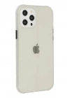 BFS iPhone 12 Pro Kılıf Miami Şeffaf Silikon - Şeffaf