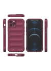 BFS  iPhone 12 Pro Kılıf Optimum Silikon - Bordo
