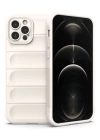 BFS  iPhone 12 Pro Kılıf Optimum Silikon - Krem