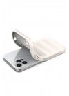 BFS iPhone 12 Pro Kılıf Optimum Silikon - Krem