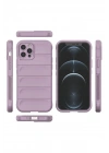 BFS iPhone 12 Pro Kılıf Optimum Silikon - Mor