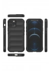 BFS iPhone 12 Pro Kılıf Optimum Silikon - Siyah