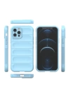 BFS  iPhone 12 Pro Kılıf Optimum Silikon - Sky Blue