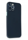 BFS  iPhone 12 Pro Kılıf PP Ultra İnce Kapak - Mavi