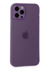 BFS  iPhone 12 Pro Kılıf Puma Silikon - Koyu Mor