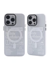 BFS  iPhone 12 Pro Max Kılıf Apollo Magneticsafe Desenli Kapak - Apollo Şeffaf - 4