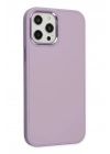 BFS  iPhone 12 Pro Max Kılıf Asya Deri Silikon - Lila