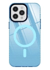 BFS  iPhone 12 Pro Max Kılıf Beta Magneticsafe Silikon - Mavi