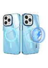 BFS  iPhone 12 Pro Max Kılıf Beta Magneticsafe Silikon - Mavi