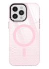 BFS  iPhone 12 Pro Max Kılıf Beta Magneticsafe Silikon - Pembe