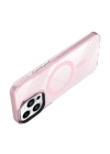 BFS  iPhone 12 Pro Max Kılıf Beta Magneticsafe Silikon - Pembe