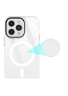BFS  iPhone 12 Pro Max Kılıf Beta Magneticsafe Silikon - Şeffaf